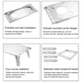 thumbnail image 4 of Réchaud de Camping Pliant en Acier Inoxydable Coupe-Vent pour Activités Extérieures, 4 of 5
