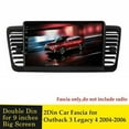 thumbnail image 4 of compatible- Legacy Outback 2004-2006 Refit Car Radio Navigation Dvd Mounting Dashboard Trim Fascia Frame, 4 of 5