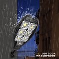 thumbnail image 2 of Lámpara de calle solar Patio al aire libre Sendero Sensor de movimiento Iluminación de seguridad (6LED), 2 of 9
