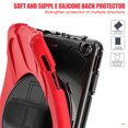 thumbnail image 4 of XYX Case for Fire HD 10 Tablet (13th Generation, 2023 Release) with 360 Degree Rotating, Hand Strap, Shoulder Strap, Red, 4 of 7
