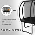 thumbnail image 2 of LIZEVINC Outdoor Trampoline 14FT Recreational for Kids Adults Heavy Duty Anti-Rust Coating, 2 of 7