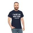 thumbnail image 5 of I'm Not Like Most Teens I'm In My 50s Shirt, Birthday Gift Tee - ID: 1806, 5 of 7
