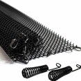 thumbnail image 3 of LEEYNEER2pcs Fireplace Mesh Screen Curtains Fireplace Screen Panels with Handles, 3 of 6