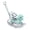 Blue+HDPE, variant on LHSHID Convertible Rocking Horse to Balance Bike, family with Push Handle, Supportive Backrest & Balance Board, Unicorn, Blue