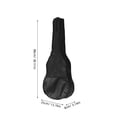 thumbnail image 5 of LOLIPPYY 2Pcs Acoustic Guitar Bags Black Oxford Cloth Waterproof for Ukuleles Travel, 5 of 5