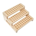thumbnail image 4 of Estante de madera para exhibir lápices labiales, soporte para aceites esenciales, organizador de lápices labiales para oficina, ranura de 2 cm de, 4 of 7