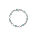 thumbnail image 3 of 2.35 Carat (Ctw) Swiss Blue Topaz Bracelet in Sterling Silver (7.50 inches), 3 of 5