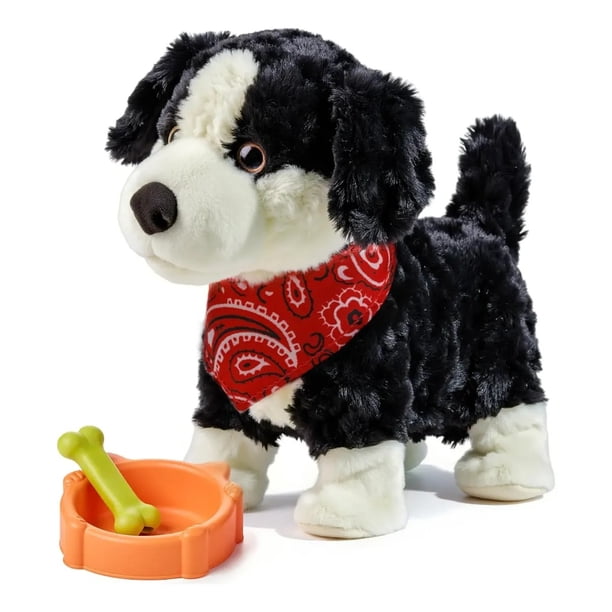 Perro Robot Inteligente Cachorro Robótico Con Control Por Voz Juguete Interactivo Electrónico Educativo Luces Y Sonidos.