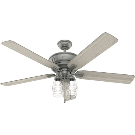 

Hunter Grantham 60 Led Grantham 60 5 Blade Led Indoor Ceiling Fan - Silver
