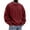 Wine_001, variant on gzxflxpge Mens Corduroy Casual Sweatshirt Comfortable Soft Long Sleeve Crew Neck Sweatshirt Fall Winter Funky Relaxed Fit Pure Color Pullover White 4XL