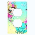 thumbnail image 2 of Metal Light Switch Plate Cover Royal Fairytale Fairy Frog FRY003, 2 of 13