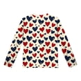 thumbnail image 7 of BLVB 2 Piece Boys Girls Valentine's Day Pajamas Kids Long Sleeve Top and Pants Pajamas Pjs Sleepwear Set for Kids 5-14 Years, 7 of 7