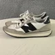 thumbnail image 1 of New Balance Shoes Mens 11D White Suede 237 Big Logo Running Lifestyle Sneakers, 1 of 6