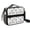Robot and Wrenches White Pattern, variant on Robot and Wrenches White Pattern Bento School Insulated Lunch Bag Box with Shoulder Strap and Bottle Holder, 11" X 9.5" X 3.5"