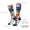 thumbnail image 4 of Naloa Funny Cats Thigh High Socks Extra Long Stretchy Sock Women Over Knee High Opaque Stocking Daily Wear, 4 of 6
