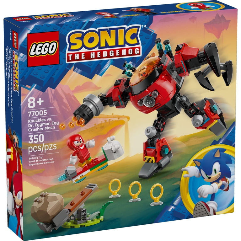 LEGO, Sonic the Hedgehog Mech Set, 77005, Kids Ages 8+ - Walmart.com
