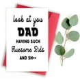 thumbnail image 3 of Sweet Fathers Day Cards Gifts for Boyfriend Husband, Happy Father's Day Gift from Wife Girlfriend, Wonderful Father's Day Card to My Favorite Father, Love Card, 3 of 10