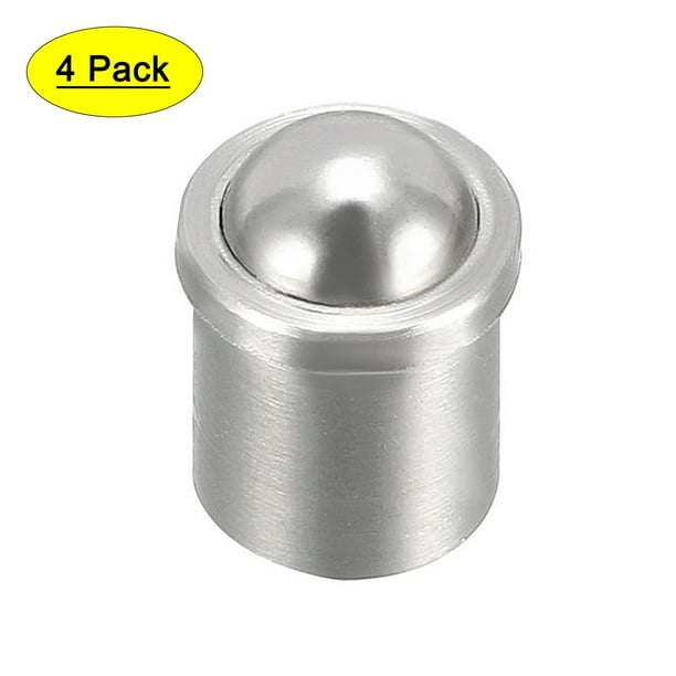 Uxcell Cierre de bola de 6mm de diámetro para muebles de puerta, 4 paquetes de acero inoxidable