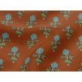 thumbnail image 4 of oneOone Viscose Jersey Fabric Leaves & Floral Block Print Fabric BTY 60 Inch Wide, 4 of 4