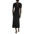 thumbnail image 2 of Maje womens  Rib Knit Maxi Dress, 34, Black, 2 of 3