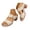 Beige, variant on Platform Wedge Sandals for Women 2026 Open Toe Ankle Strap Dressy Casual Office Work Summer Shoes