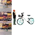thumbnail image 3 of Figura de Gente en Miniatura Yotijar 4 Uds 1:64 Pintada a Mano para Decoración de Escritorio, 3 of 10