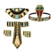 thumbnail image 1 of Cinturón de traje egipcio,Disfraz de reina egipcia para adultos del Antiguo Egipto,Disfraz egipcio de lujo para mujer,hombre y adulto,Accesorios de vestuario Cinturón egipcio Collar, 1 of 8