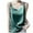 Green, variant on Womens Silk Satin Camisole Tank Tops V Neck Spaghetti Strap Blouses Back Sleeveless Shirt Band Top Women M