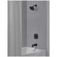 thumbnail image 2 of Sandover Single Handle Pressure Balanced Tub and Shower Faucet - Matte Black, 2 of 2