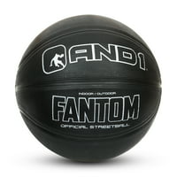 Deals on AND1 Fantom Rubber Basketball