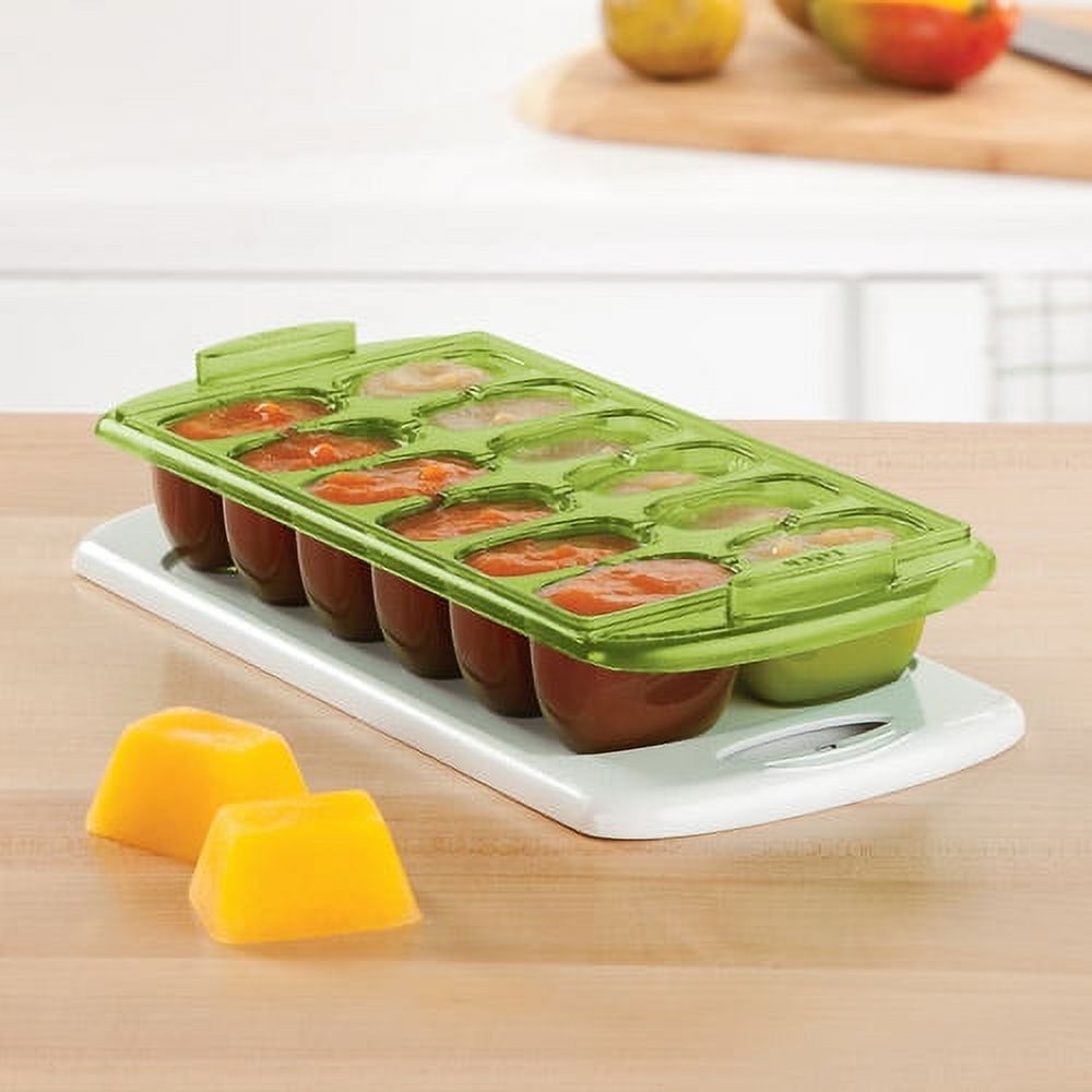 Munchkin Click Lock Fresh Food Freezer Trays, BPA-Free, Set of 2 - image 2 of 2