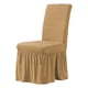 thumbnail image 1 of para sillas de comedor, con , taburete, funda elástica, protectores de sillas de , funda corta para asiento de cocina Camello perfecl Fundas de asientos de comedor, 1 of 7