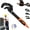 M, variant on Self Adjusting Pipe Wrench, 4 in 1 High Carbon Steel Adjustable Wrench, 10 and 15 Inch for Plumbing and Auto Repair
