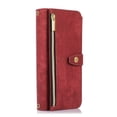 thumbnail image 3 of Crossbody for Samsung Galaxy Z Fold 5 Wallet Case with Zipper Pouch,Magnetic PU Leather [Shoulder Strap & Wrist Lanyard] Flip Folio Kickstand Credit Card Holder Slot Shockproof Phone Case, Red, 3 of 12
