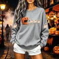 thumbnail image 2 of Halloween Womens Sweatshirts Casual Long Sleeve Shirts Halloween Ghost Pumpkin Graphic Printing Crew Neck Pullover Sweatshirt Fall Winter Relaxed Fit Sweater Ladies Halloween Costumes, 2 of 4