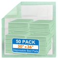 thumbnail image 1 of Almohadillas desechables MILDPLUS de 30 x 36 pulgadas, 50 unidades, para incontinencia, 1 of 9