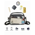 thumbnail image 5 of Gustave Stadium Approved Clear Crossbody Bag for Women Men, PVC Transparent Purse Small Shoulder Handbag for Concerts Sports Events Festival, 5 of 6