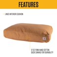 thumbnail image 2 of Cama para mascotas Carhartt de lona duradera, resistente al agua, diseño de pato, tamaño grande, 2 of 6