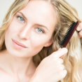 thumbnail image 4 of hairbrush boar bristle hair comb hair styling boar hairbrush hair comb with bun professional tail brush salon comb, 4 of 5