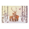 thumbnail image 2 of MKHERT Deer Family Doormat Rug Home Decor Floor Mat Bath Mat 23.6x15.7 inch, 2 of 3