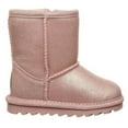 thumbnail image 3 of Bearpaw Pink Glitter Elle Toddler Zipper Boots, Size 8, 3 of 4