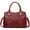 Red, variant on Stylish Crocodile Print Crossbody Bag Handbag for Women – Leather Purse with Top Handle & Adjustable Strap