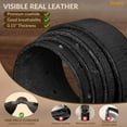 thumbnail image 3 of WHIPPY Men's Genuine Leather Belt for Jeans Double Prong Leather Work Belts for Men Gift, 3 of 6