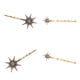 thumbnail image 1 of Pinza de pelo de 4 Piezas Crystal Rhinepstone Macarena, 1 of 8