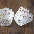 thumbnail image 4 of 50PCS Wedding Baking Cake Paper Border Butterfly Laser Hollow Cake Box, 4 of 9