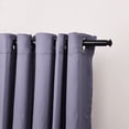 thumbnail image 7 of Uxcell Curtain Rod Finials Plastic 1/4-20 UNC Thread Dia 1.38 inch x 1.22 inch Black 2Pack, 7 of 7