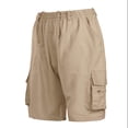 thumbnail image 4 of Casual Cargo Shorts with Pockets Relaxed Fit Twill Outdoor Summer Wear Little L Scrub Pants for Men Mens Outdoor Zip Cargo Pant Cargo Socks Pants Cargo Comfortable M 1 Landscaping Work Pants, 4 of 5