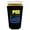 Black, variant on I Pee In The Lake Pint Glass Coolie (Bright Green)