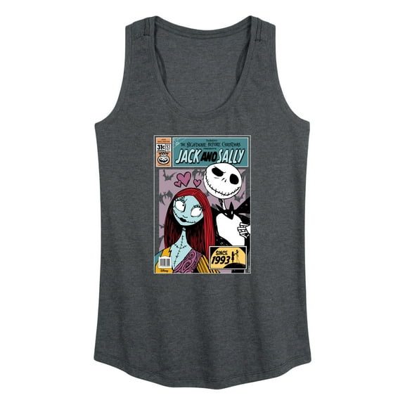 Disney - The Nightmare Before Christmas - Jack & Sally Since 1993 - Women's Racerback Tank Top