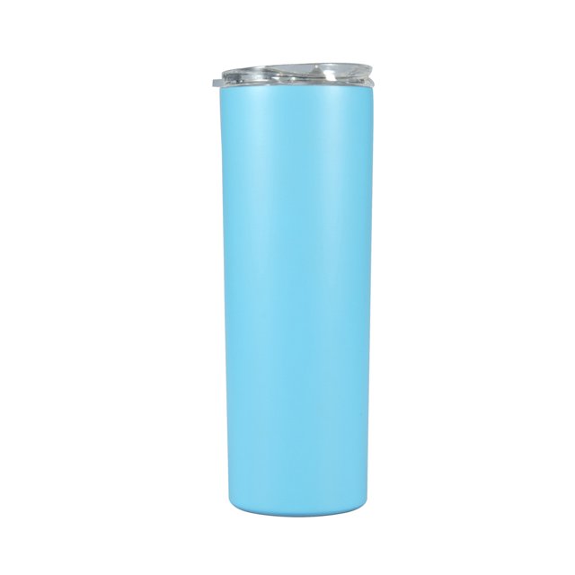 Inteprter Tazas delgadas, botella de agua de gran capacidad, taza de café aislada no caliente de doble capa para Travel House Company, tienda de deportes Utensilios de cocina nueve Inteprter HA059576-09